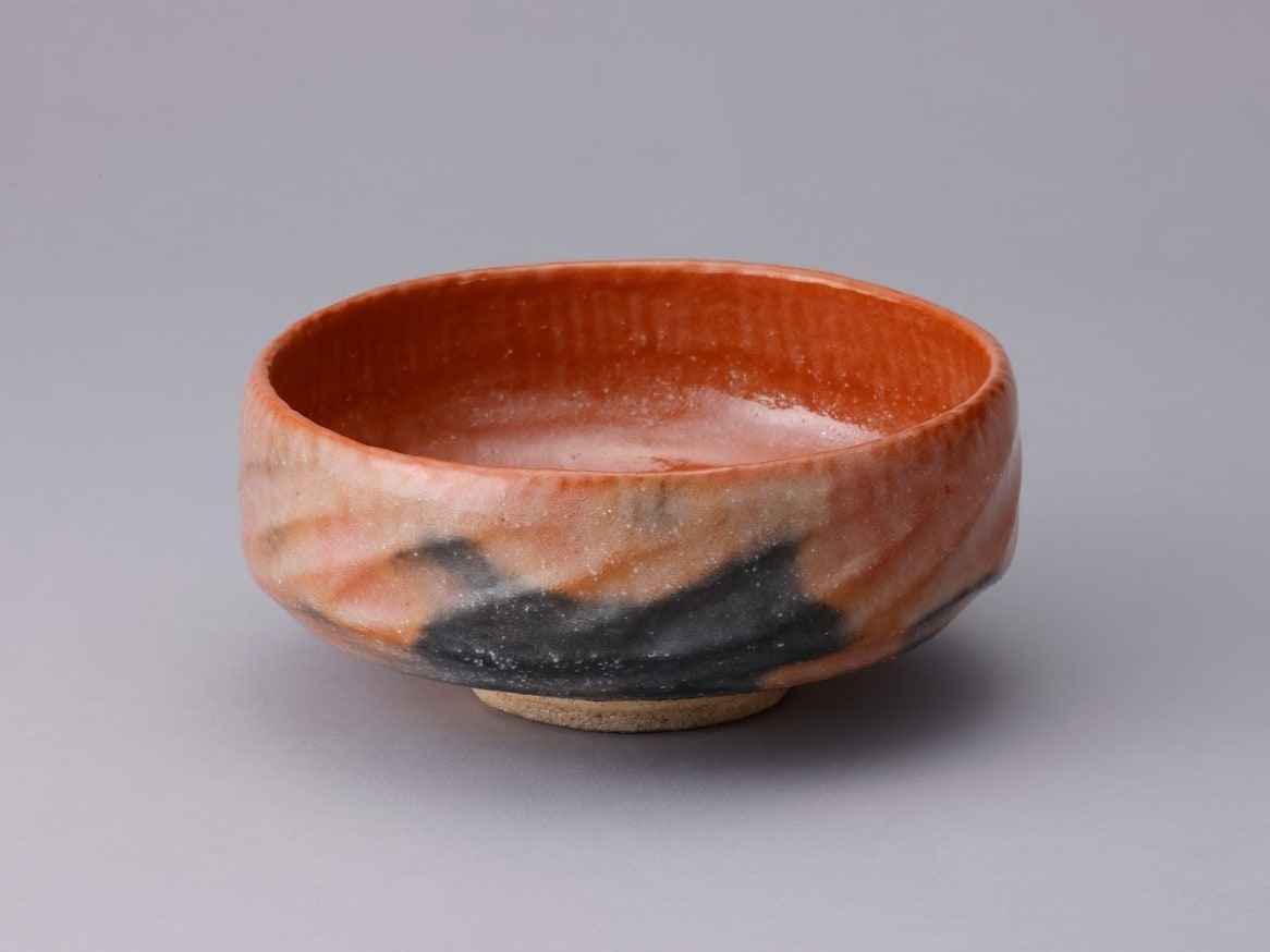 覚入 赤楽 馬盥茶碗「瀬音」写 | カタログ・パンフレット 掲載品,夏