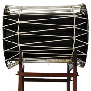 大締太鼓 3尺（鼓面:90cm） 四本柱台付 | 太鼓,桶胴太鼓 通販なら和