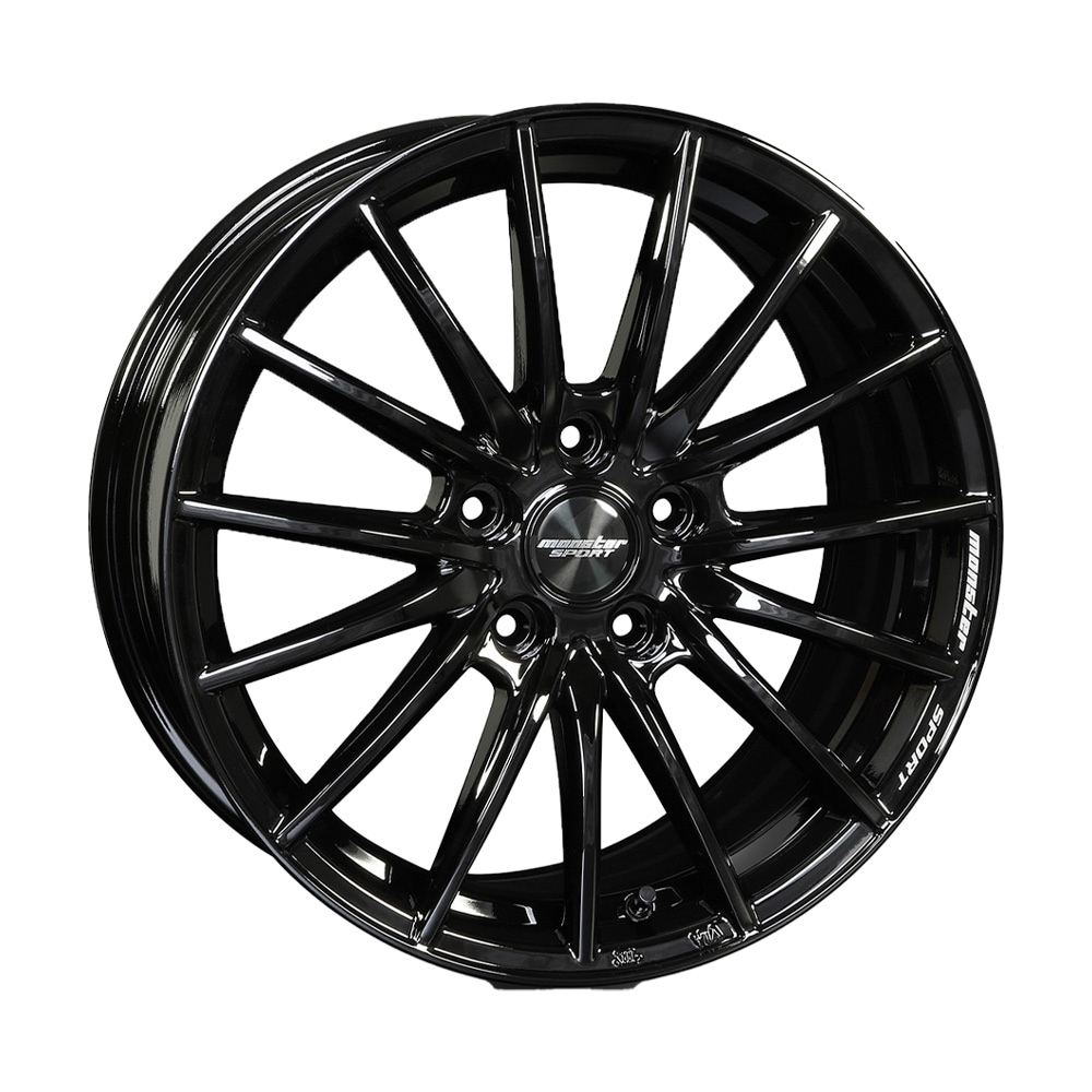 にいちゃん】17インチ クリムゾン ブラック アルミホイール 2/4 17