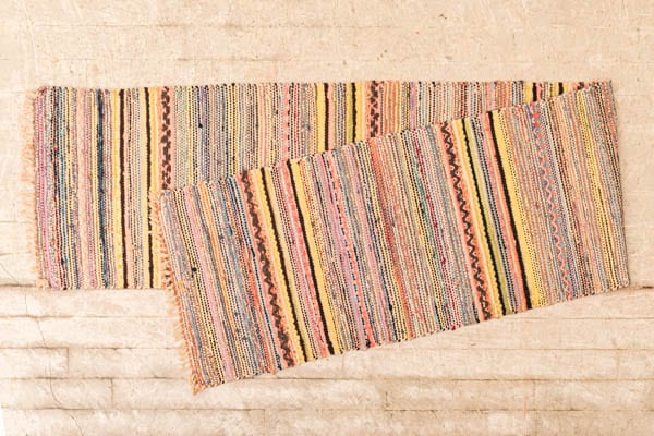 北欧家具 talo フィンランド製 トラースマッタ （裂き織りマット）