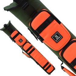 3seconds 【スリーセカンズ】 キューケース ブラック×オレンジ 3バット