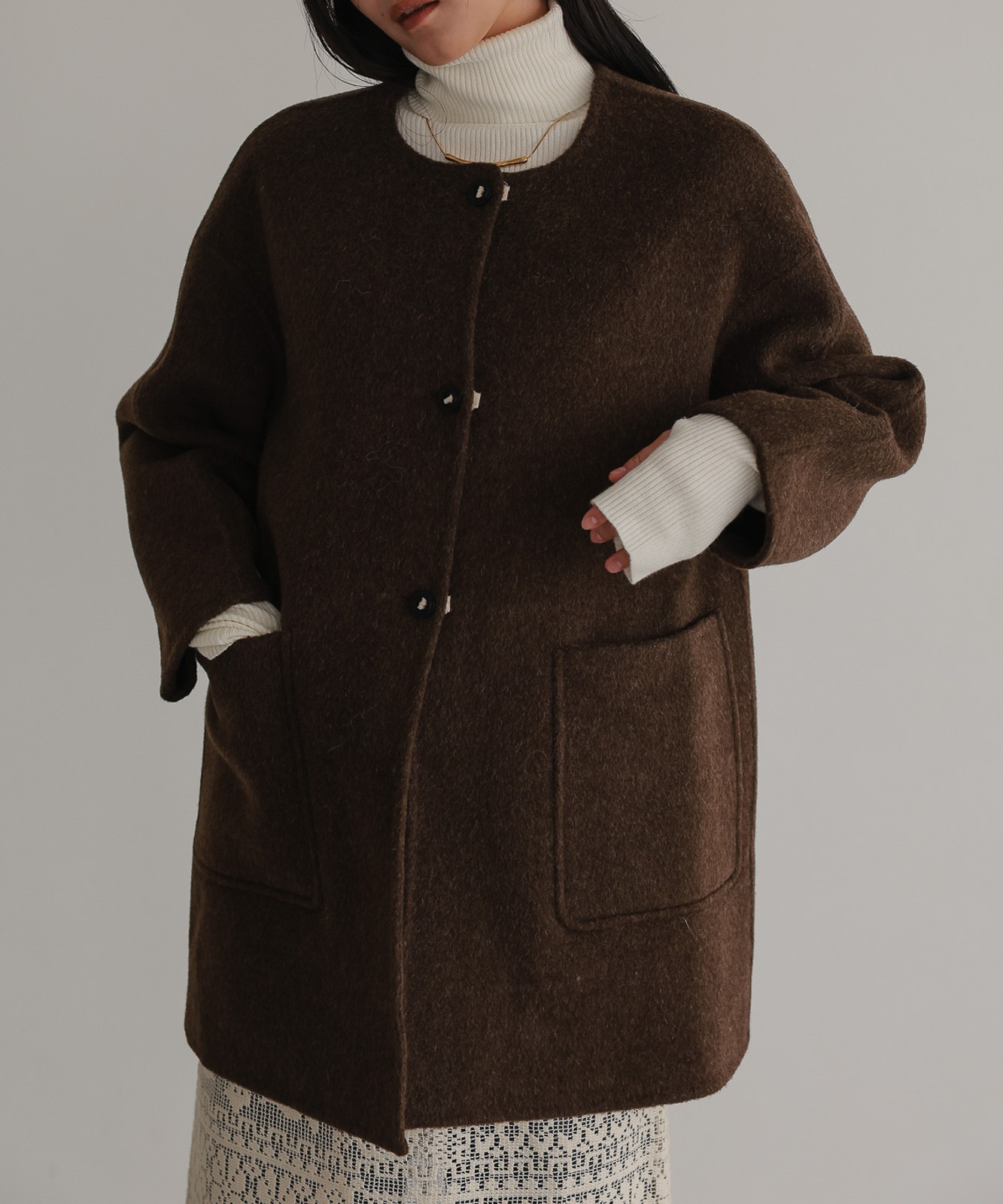 ジャケット・アウター TENTO / Stole-Style Coat Stole-Style Coat