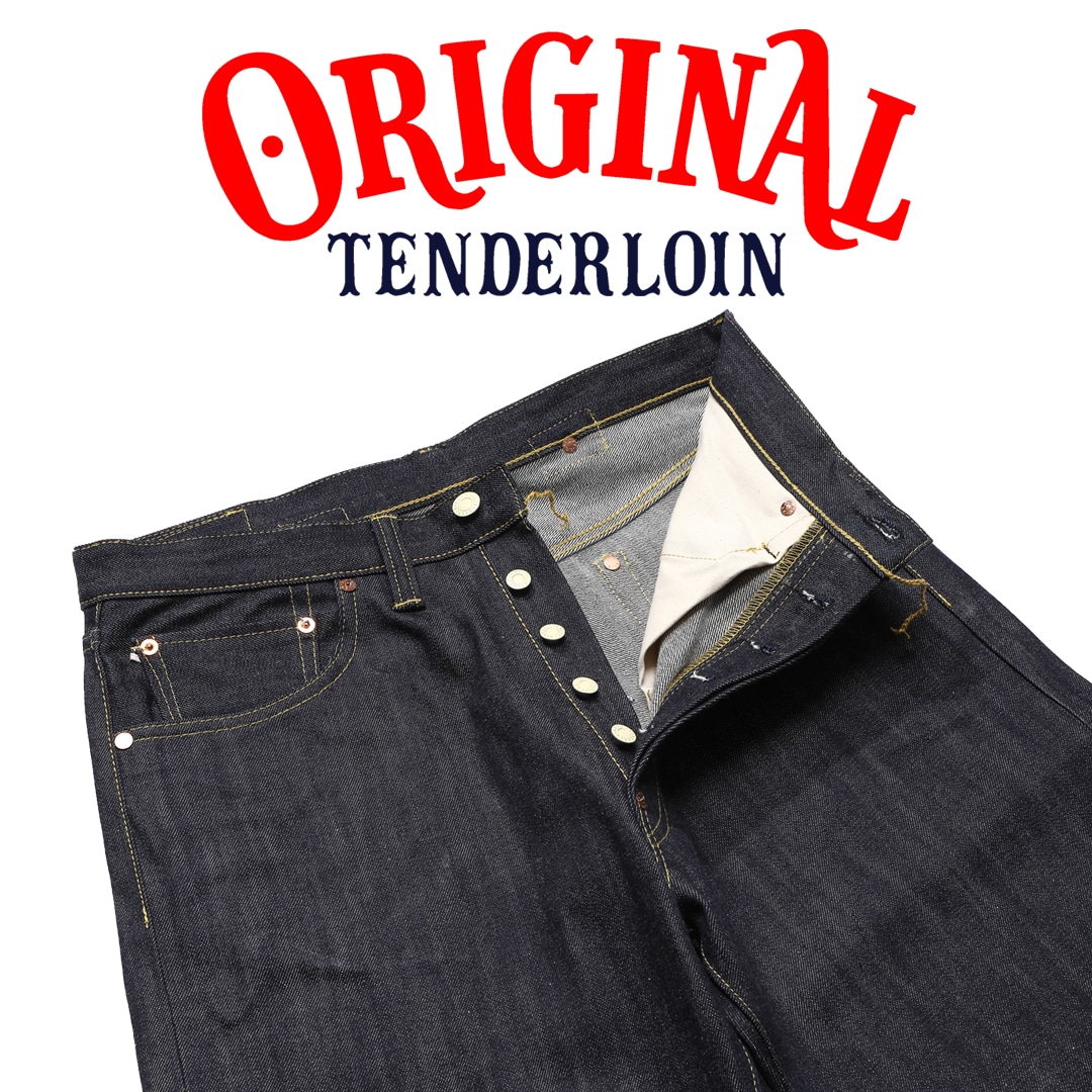 TENDERLOIN Denim Pants S1942 / INDIGO/Rigid | PANTS | TENDERLOIN