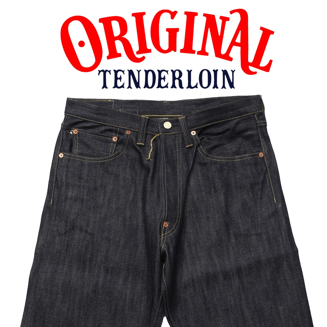 TENDERLOIN Denim Pants S1942 / INDIGO/Rigid | PANTS | TENDERLOIN