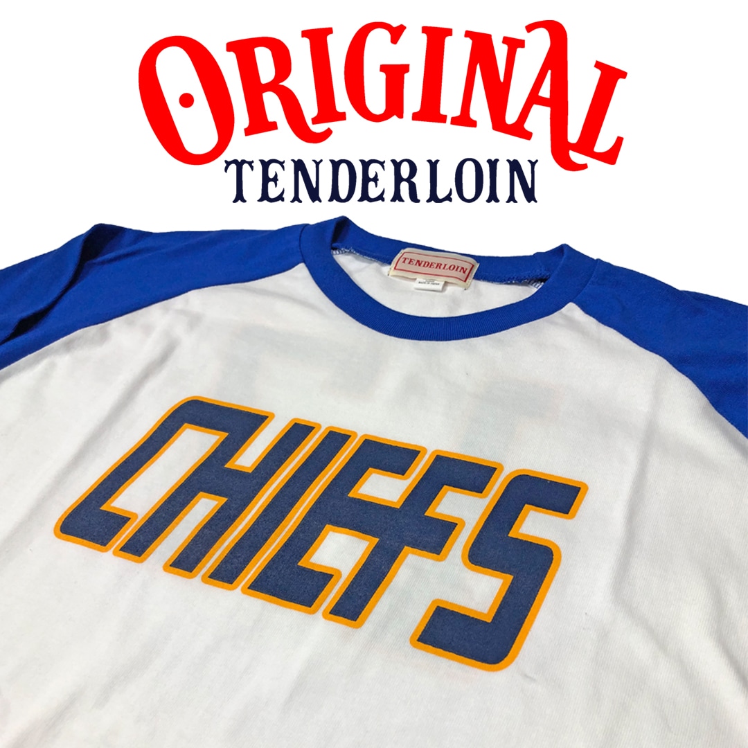 TENDERLOIN CHIEFS 17 3/4 SLEEVE T-SHIRTS 5.6oz PREMIUM COTTON 100