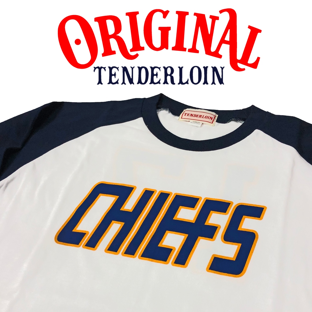 TENDERLOIN CHIEFS 17 3/4 SLEEVE T-SHIRTS 5.6oz PREMIUM COTTON 100