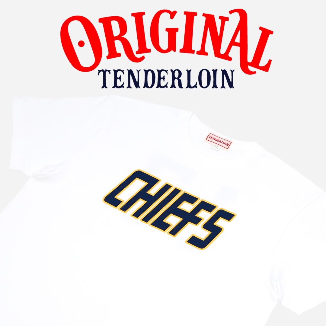 TENDERLOIN CHIEFS 17 T-SHIRTS 5.6oz PREMIUM COTTON 100% WHITE | T