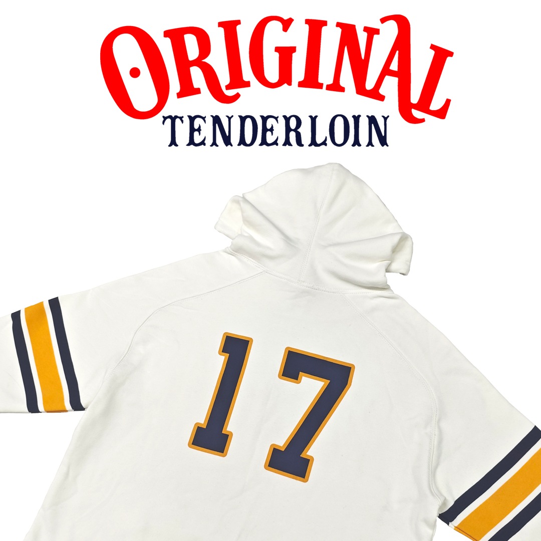 TENDERLOIN CHIEFS HOODIE WHITE | HOODIES | TENDERLOIN テンダーロイン
