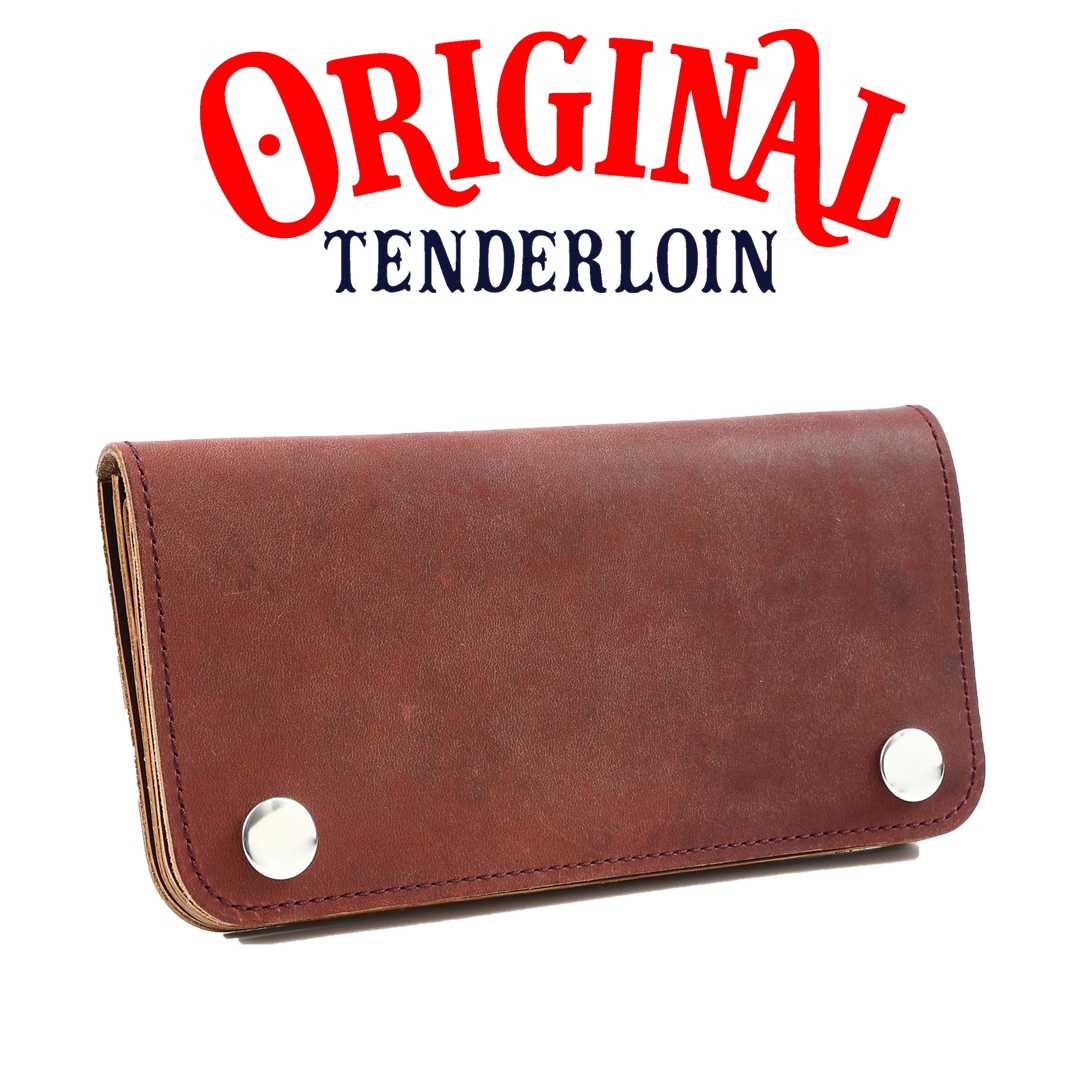 TENDERLOIN TRUCKER WALLET LONG BURGUNDY | OTHER | TENDERLOIN
