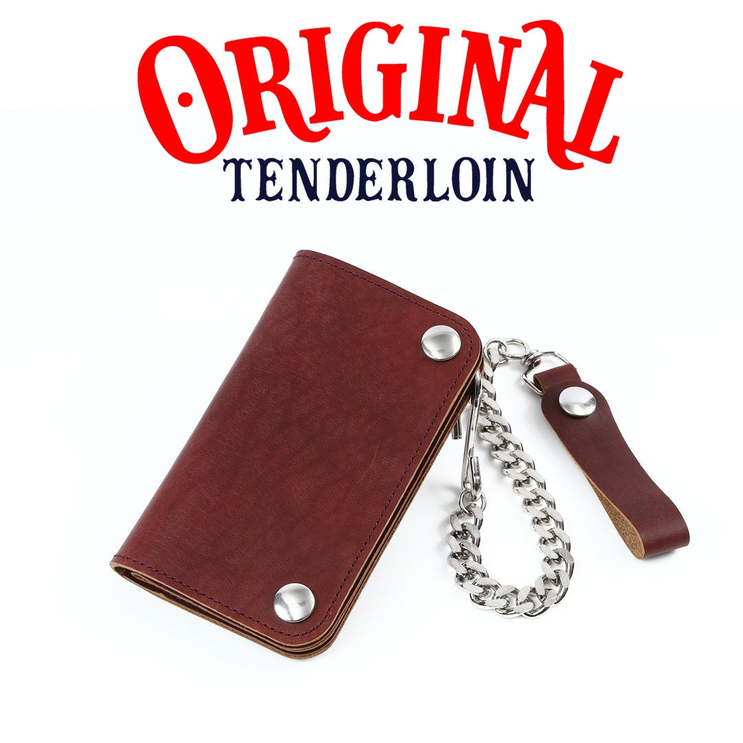 TENDERLOIN TRUCKER WALLET SHORT BURGUNDY | OTHER | TENDERLOIN