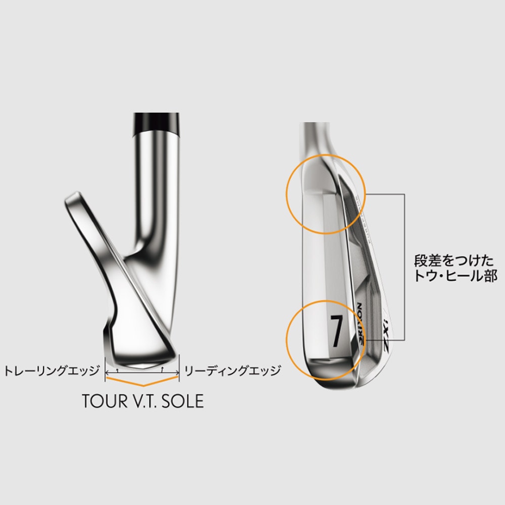 5‐Pwセット】スリクソン ZXi7 アイアン トゥルーテンパー ダイナミック