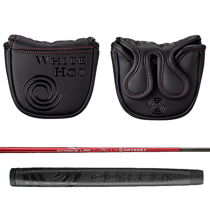 オデッセイ WHITE HOT BLACK SEVEN CSパター STROKE LABシャフト装着