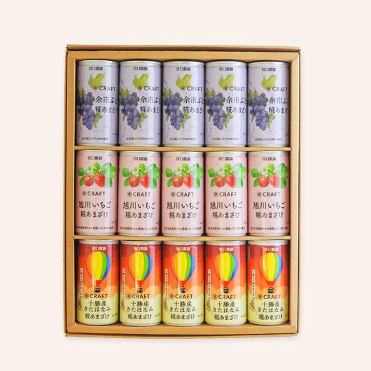 CRAFT 糀あまざけ3種セット（ギフト箱入り） | 甘酒,クラフト甘酒