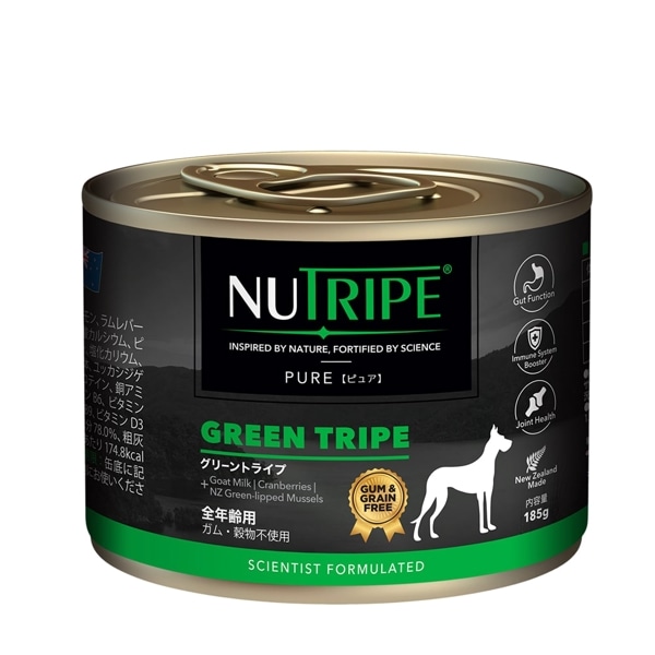 無添加 缶ドッグフード｜ニュートライプ・ラム＆グリーンラムトライプ