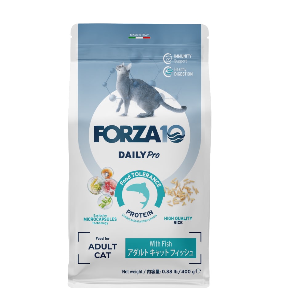 FORZA10｜デイリープロ アダルトフィッシュ キャット 400g / 1.5kg