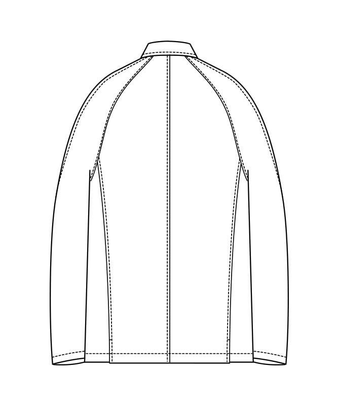 コックコート長袖[男女兼用][セブンユニフォーム製品] QA7345｜飲食店
