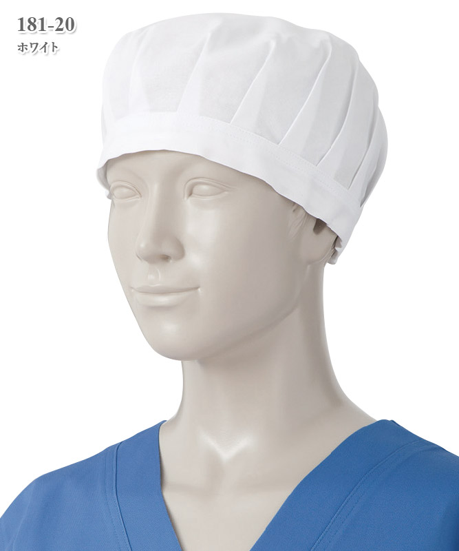 キャラコ手術帽子/後ヒモ式/2枚組[KAZEN製品] 181-20｜THS-白衣通販・販売