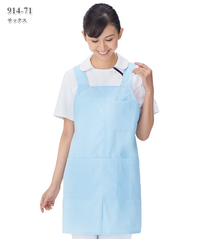 シーティーワイエプロン[KAZEN製品] 914｜THS-白衣通販・販売