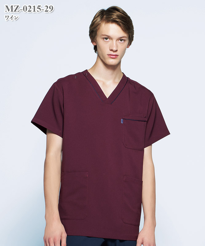 ミズノ男女兼用スクラブ半袖[チトセ製品] MZ-0215｜THS-白衣通販・販売