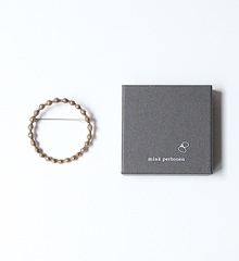 ミナペルホネン mina perhonen tambourine タンバリン ブローチ