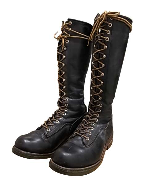 RED WING レッドウィング 編み上げロングブーツ color:BLACK【OLD