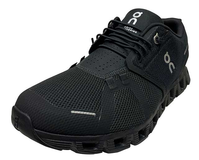 ON オン Cloud 5 クラウド5 ALL BLACK オールブラック スニーカー 軽量