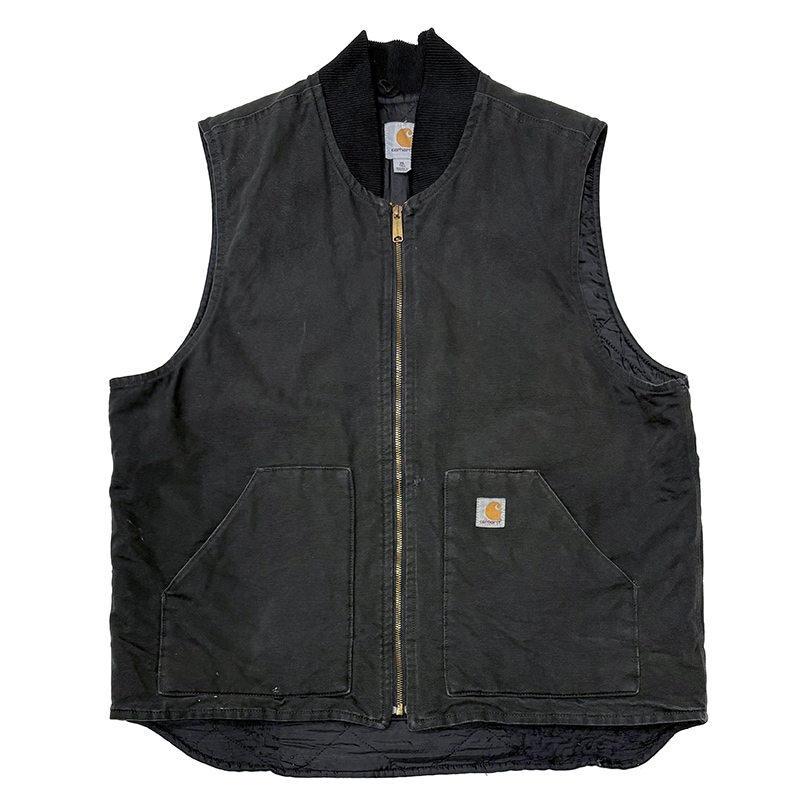 Carhartt カーハート Duck Vest ダックベスト col:BLACK size:XL-TALL