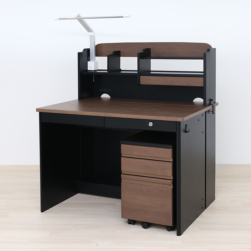 学習デスク ロイスN25BK/BR【大型商品配送】の通販｜東京インテリア