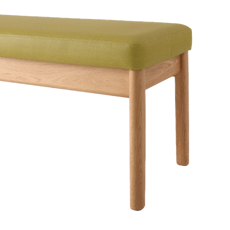 ダイニングベンチ オーラベンチ(125)NA/8041 【大型商品配送】 ※納期5