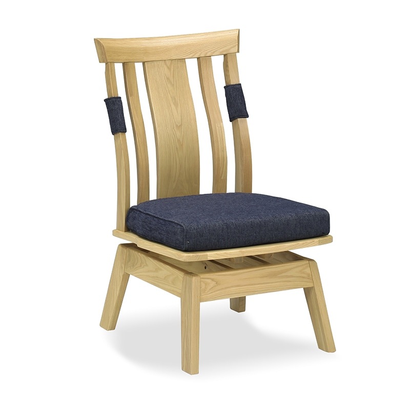 ダイニング6点セット 藍花 テーブルN.T753N(200) + チェアC753N藍色 +