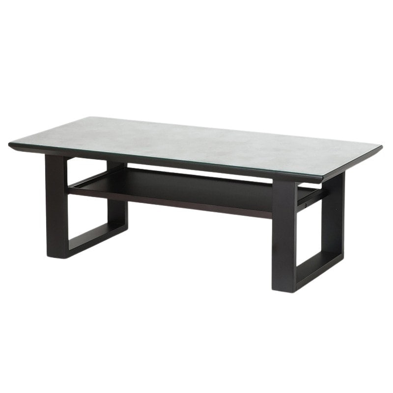 センターテーブル トラファルガー 1200CT GY 天板AGC製強化ガラス