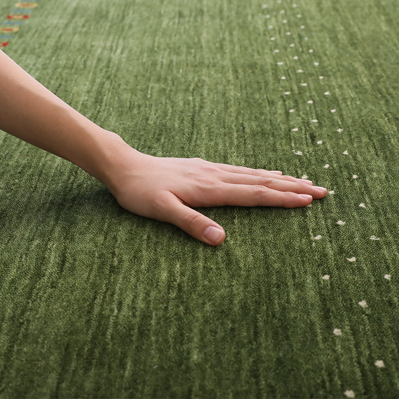 実店舗のみ取扱い商品】ギャッベM Explorer GN if HOME ※3サイズありの