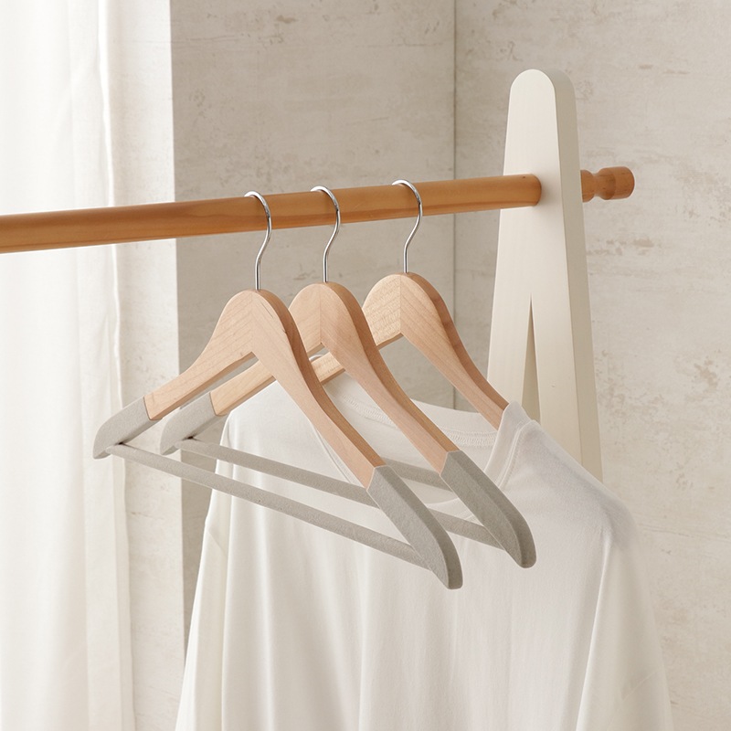 ハンガー3P IF すべりにくい木製ハンガー WHM06691 Grade A 3本セット