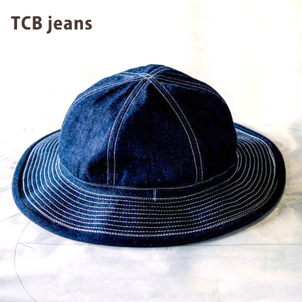 TCB JEANS】 30's DENIM HAT デニムハット （ティーシービー ジーンズ