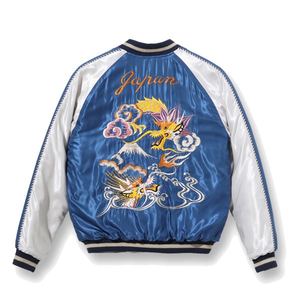 テーラー東洋】 Mid 1950s Style Acetate Quilted Souvenir Jacket