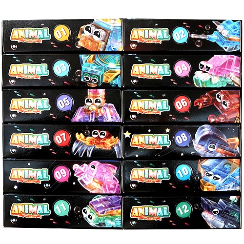 景品用玩具,卸単価80～149円｜ブロックシリーズ（クリア）オーシャンの