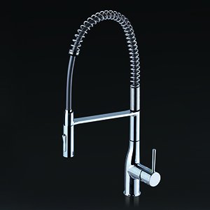 キッチン水栓 一般地用 KVK製（KVK）KM6211EC 流し台用シングルレバー