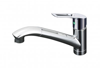 キッチン水栓 一般地用 KVK製（永大産業）JS-KM5031TECED エコシングル