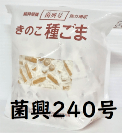 登録品種 菌興240号 駒菌（400駒）【きのこのお店 しいたけ本舗