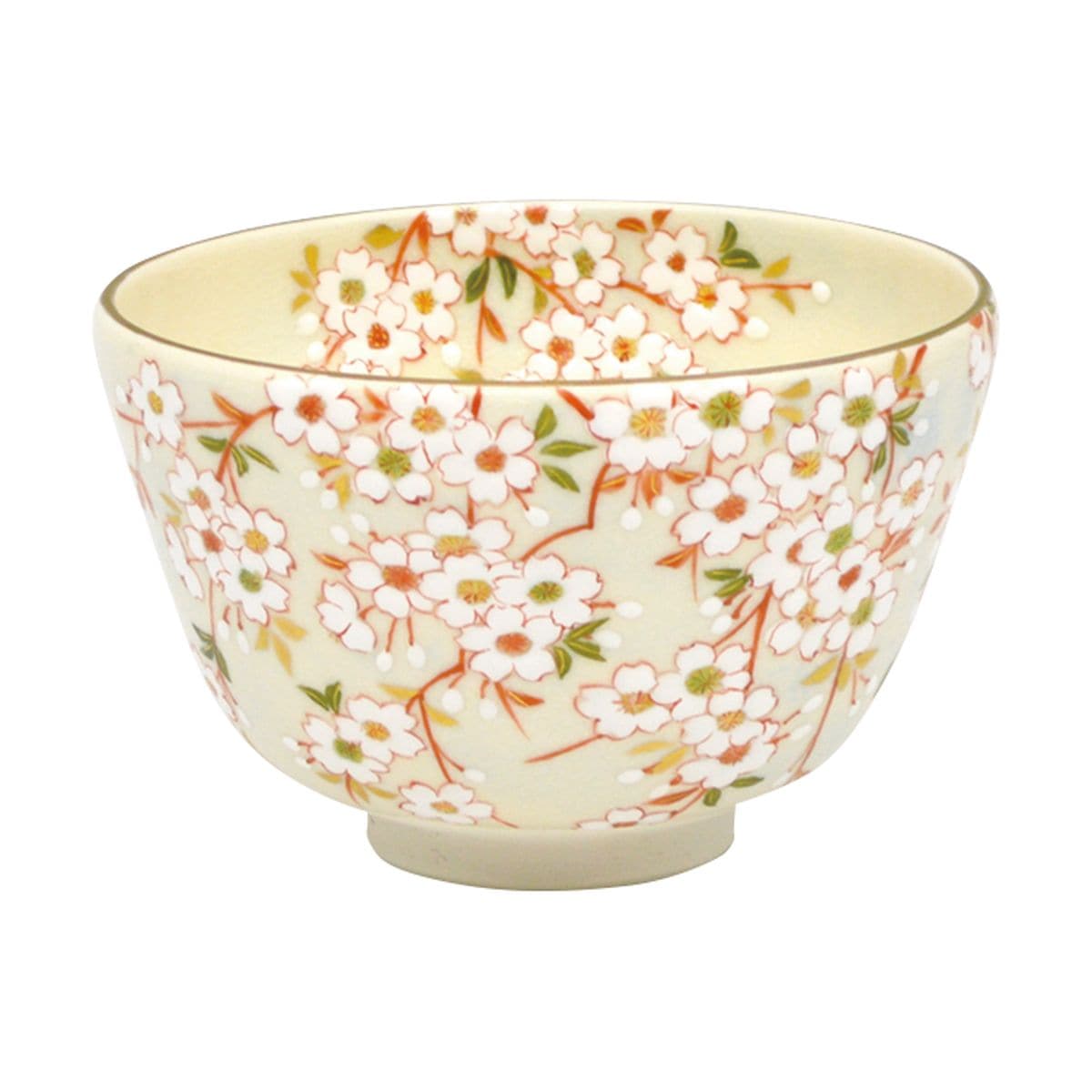 茶碗 爽風桜 山岡善高作 (桐箱) | 春の茶道具,桜の茶道具 | |茶道具