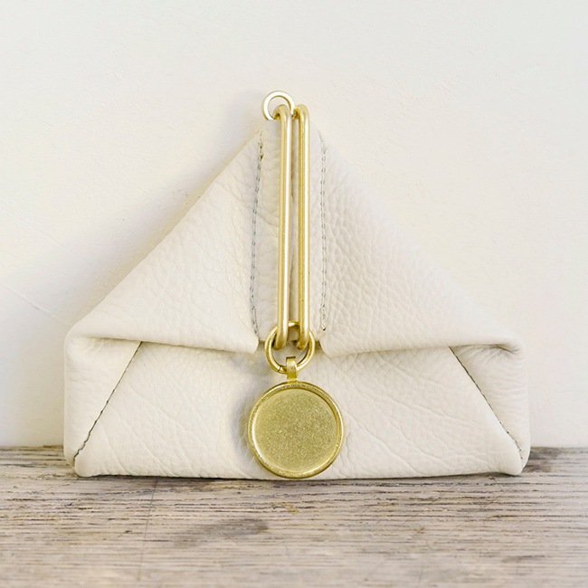 型紙のみ】F360 / トライアングル口金 5.5cm:がまぐち口金・各種金具