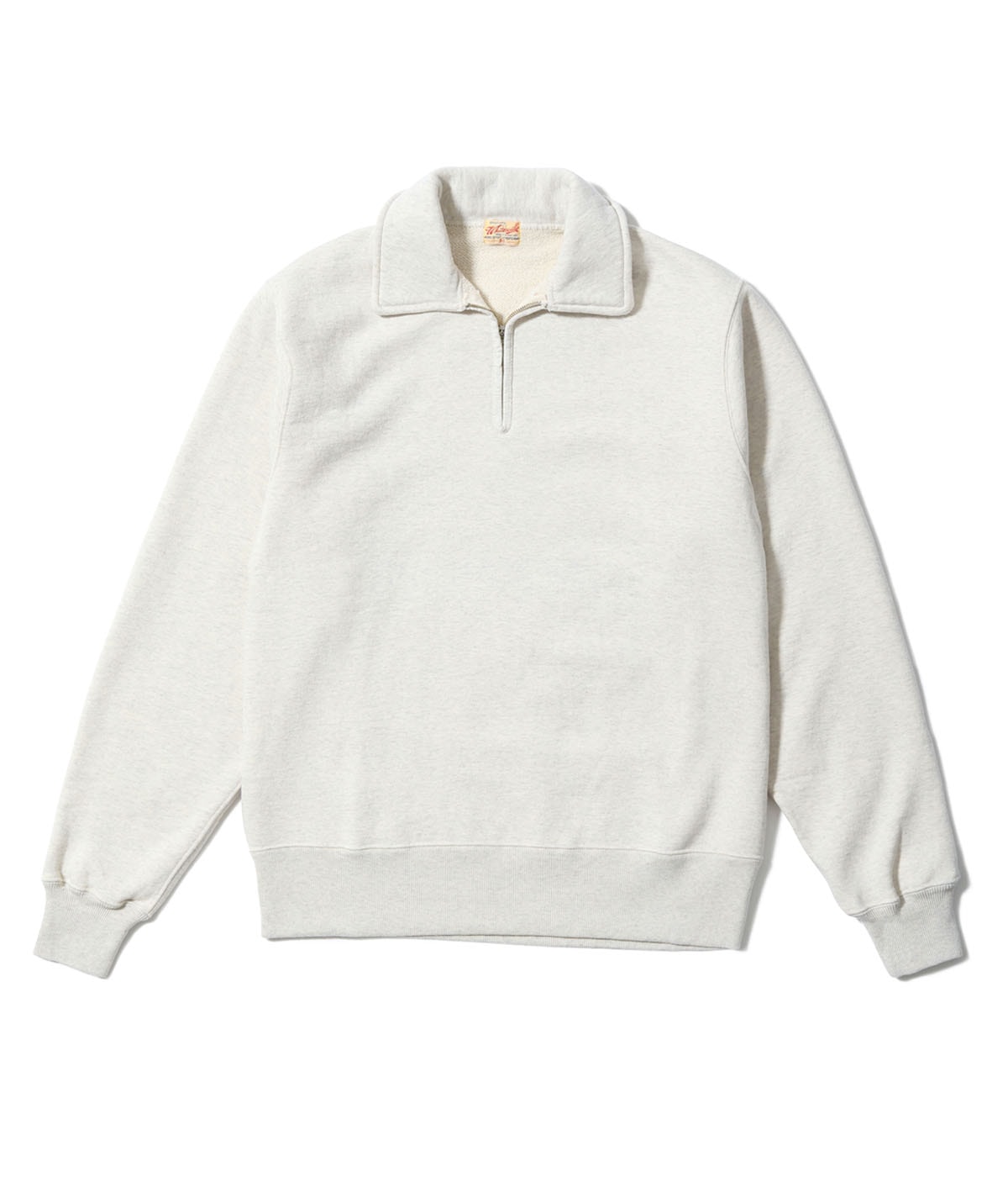 Lot No. WV69641 / HALF ZIP SWEAT SHIRT - WHITESVILLE,WHITESVILLE