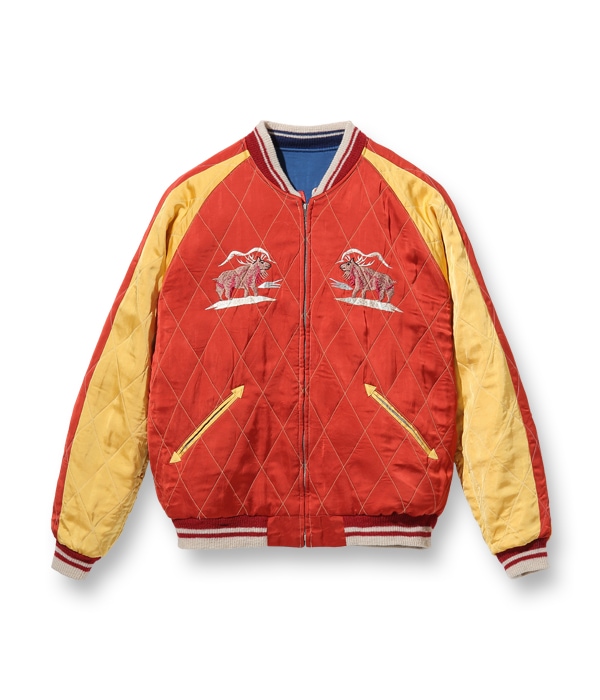 Lot No. TT14974-125 / Late 1950s Style Acetate × Quilt Souvenir