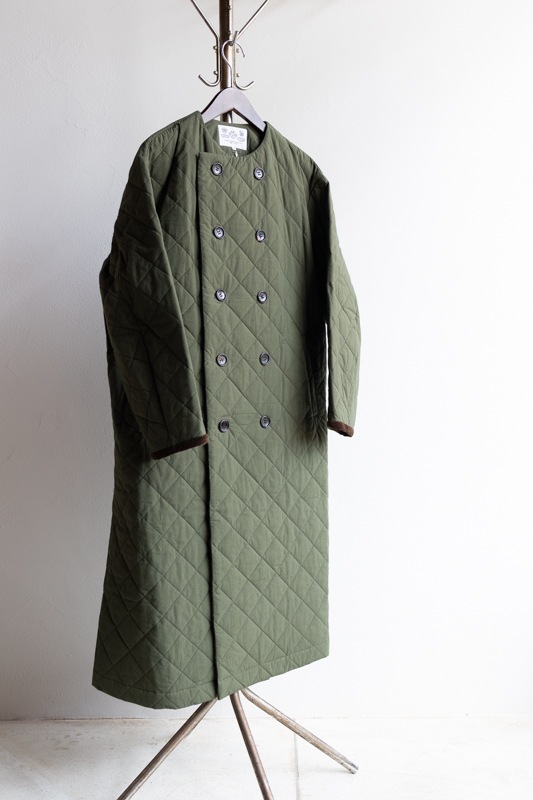 R&D.M.Co- (OLDMAN'S TAILOR) | QUILTING DOUBLE BUTTON COAT Col