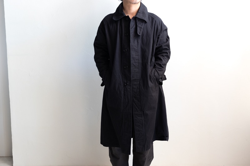 HTS (HARROW TOWN STORES) | COTTON BALMACAAN COAT Col : BLACK 公式