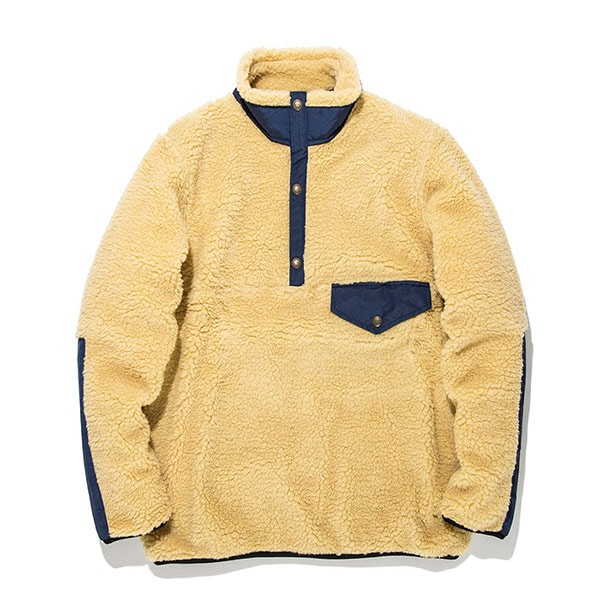 ティラムーク プルオーバー フリースジャケット (クリーム