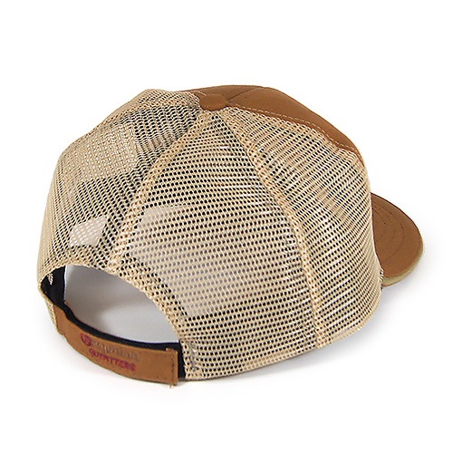 ウッズ刺繍メッシュキャップ (ブラウン) | Oregonian Outfitters