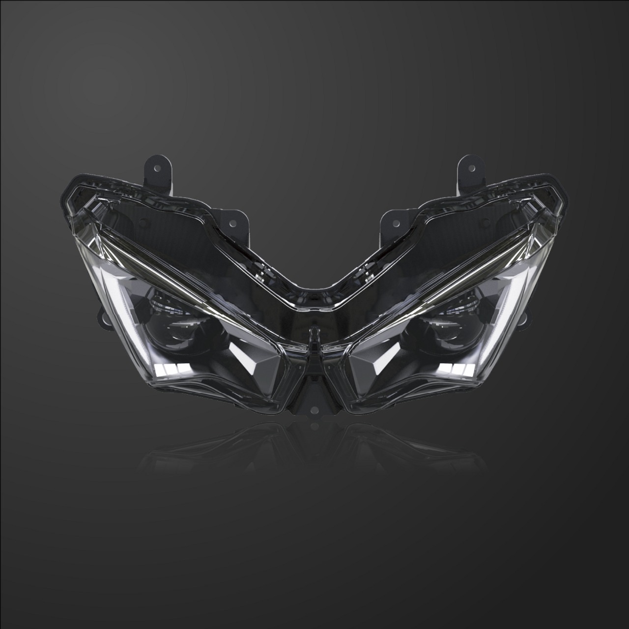 Kawasaki ZX-25R 18-24年 フルLED カスタムヘッドライト | ヘッド