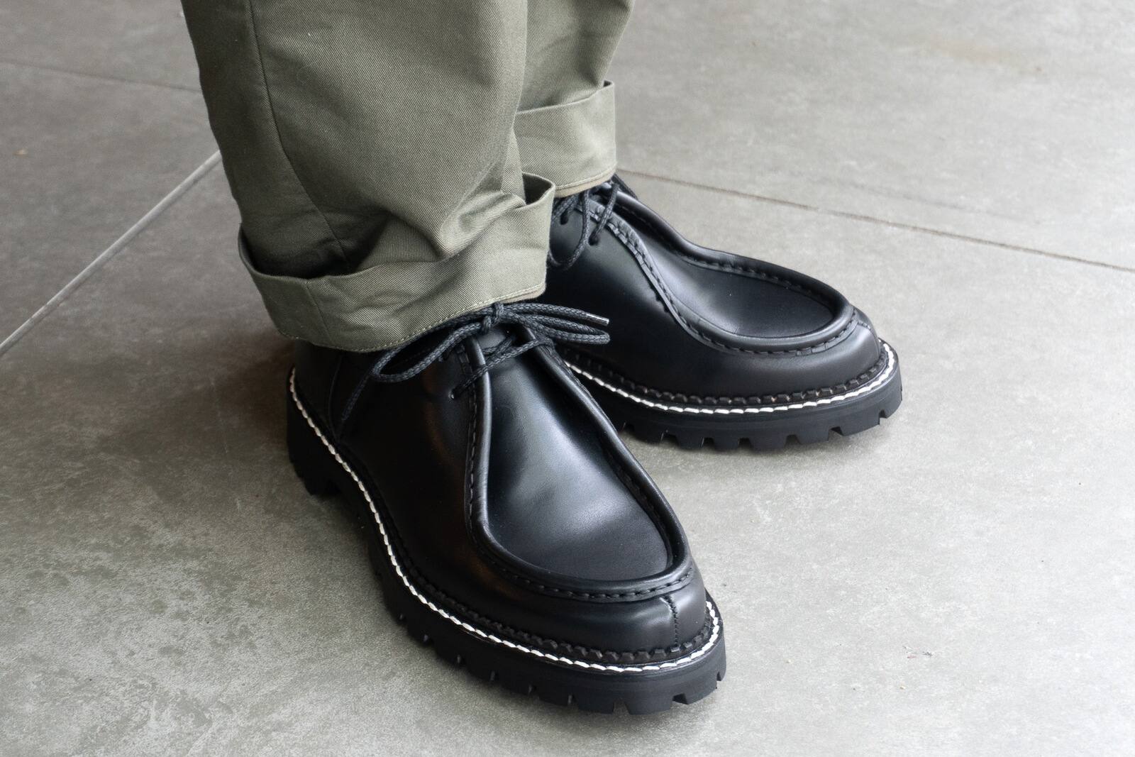 トレーディングポスト キャニオン|CANYON BLACK チロリアンシューズ