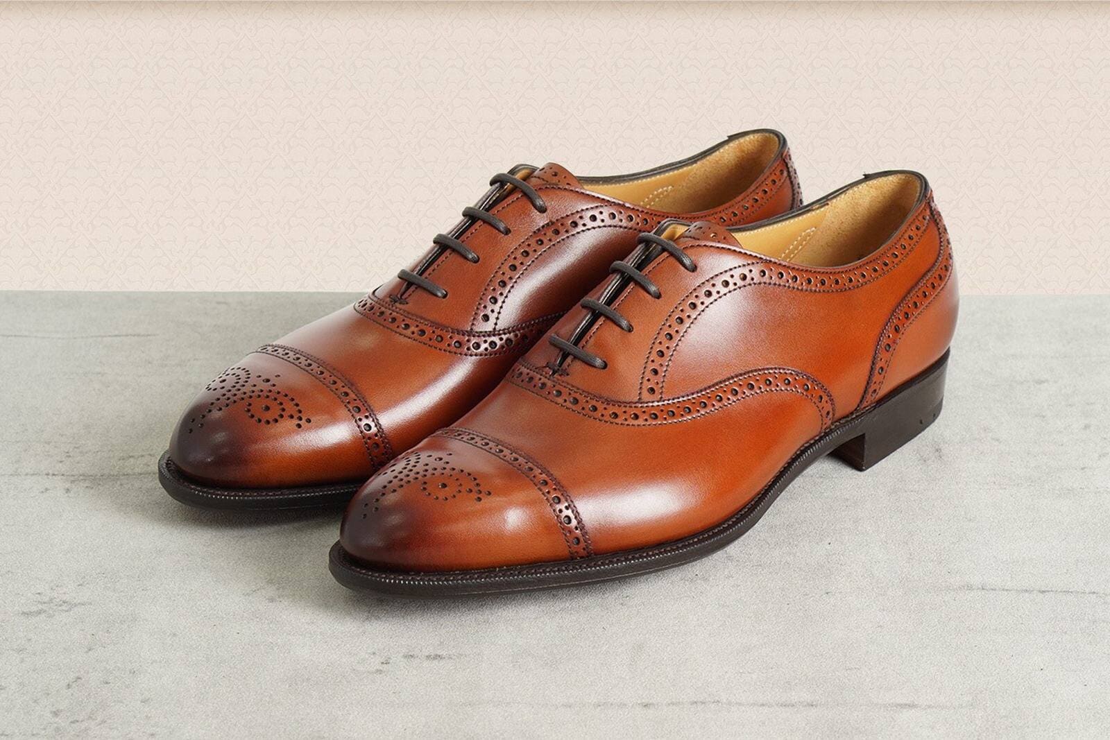 エドワード・グリーン カドガン|CADOGAN REDWOOD セミブローグ